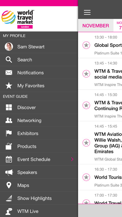 WTM London 2016 official app screenshot 3