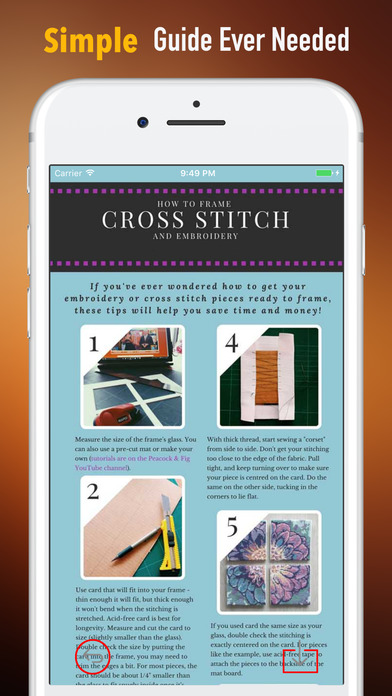 Cross Stitch for Beginners-How to Cross Stitch screenshot 2