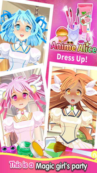 Anime Alice-Girl Makeup Plus screenshot 2