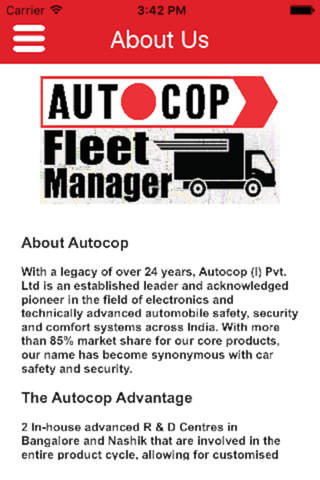 Autocop Fleet Manager screenshot 4