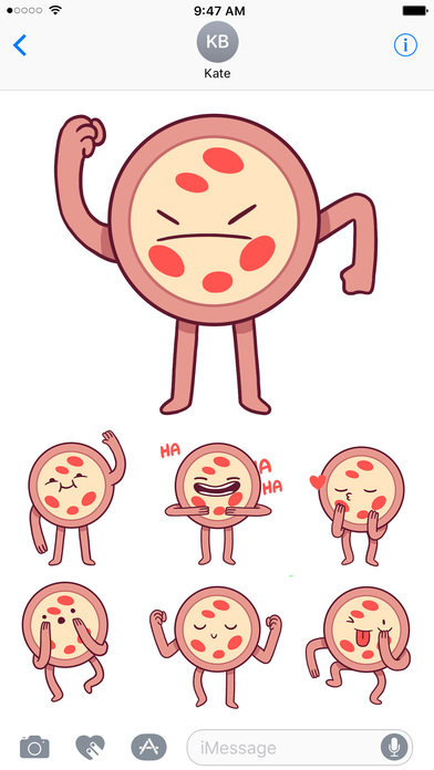 Pizza Boy Stickers by Good Pizza Great Pizza screenshot 3
