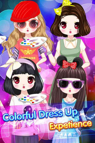 Girl and Drawing Board – Fashion Princess Beauty Salon Game screenshot 4