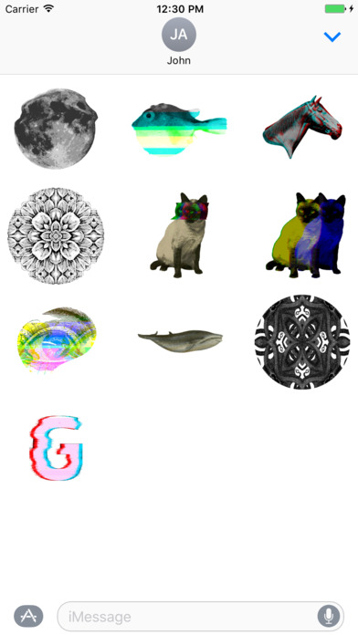 Glitchy Sticker Pack I screenshot 3