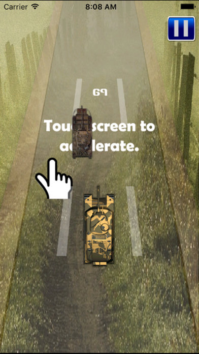 A Combat Race Tank Pro : Military Speed screenshot 3