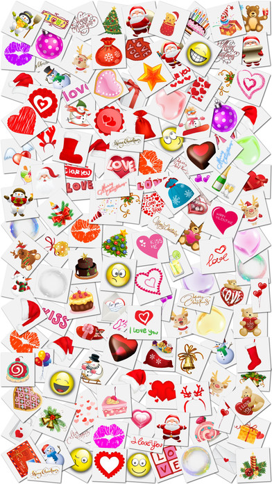 Christmas Stickers and Photo Frames screenshot 4