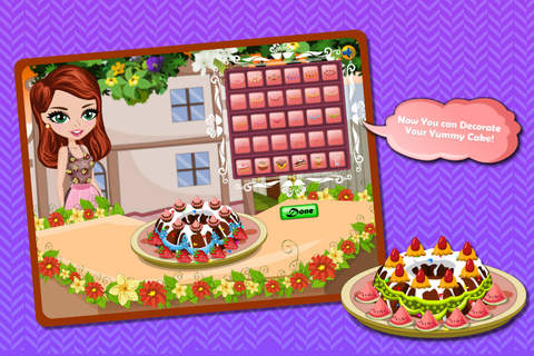 Fruit Cake Cooking—Sweet Dessert Making: Kids Cooking Game screenshot 4