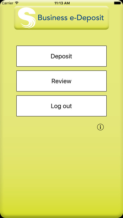 Business e-Deposit screenshot 2
