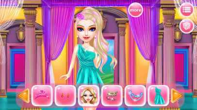 Princess Fashion Salon-Girls style up games screenshot 4