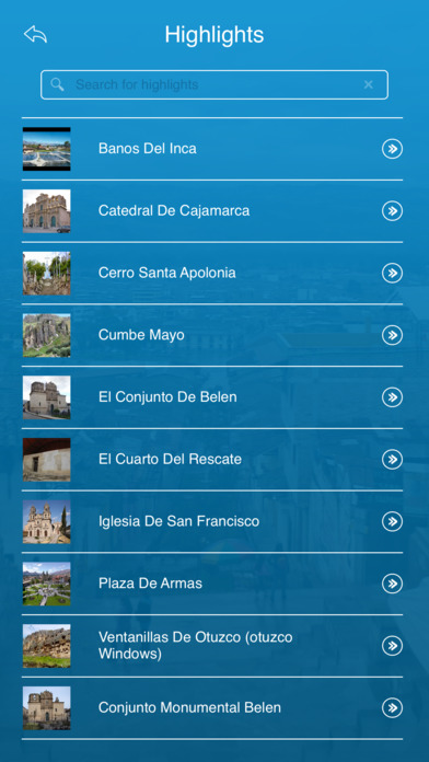 Cajamarca Tourist Guide screenshot 3