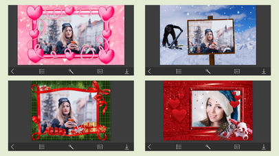 Creative Christmas Frame - Art Photo frame screenshot 3