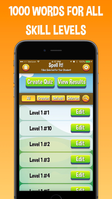 Spell It! Educational spelling quiz for students screenshot 4