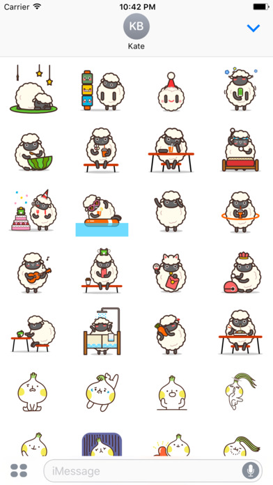 Animated Gugu Emoji Stickers screenshot 2