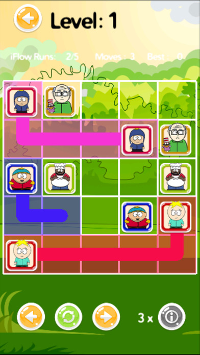 Connect Me Flow Puzzle Logic Game "for South Park" screenshot 2