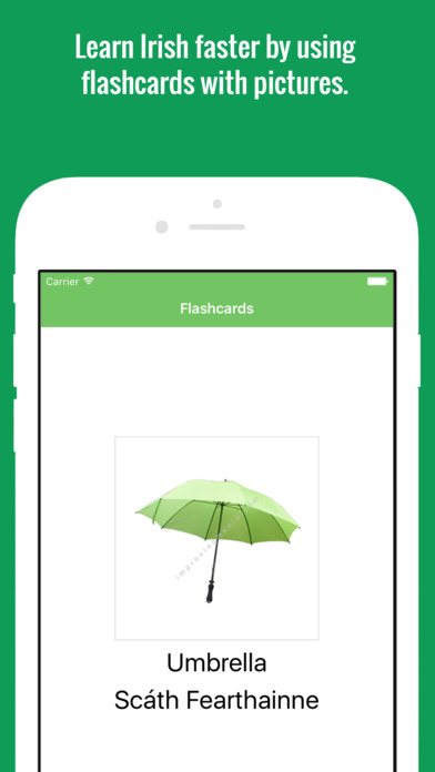 Irish Flashcards with Pictures screenshot 3