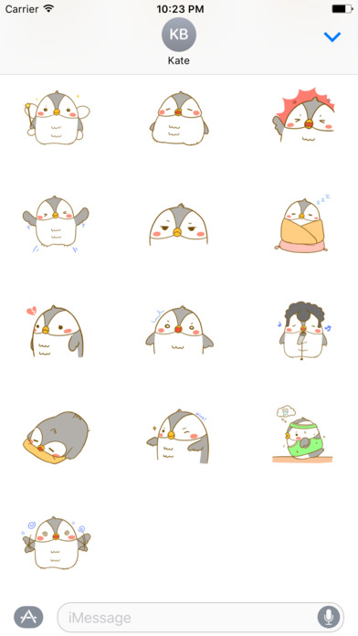 Chubby Penguin Sticker screenshot 3