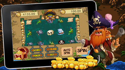 Corsair World Poker Slot Machine screenshot 2