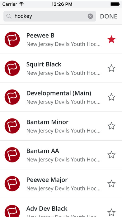New Jersey Devils Youth Hockey screenshot 2