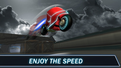 Light Bike: Neon Riptide Racing 3D Full screenshot 4