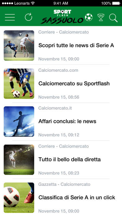 SportFlash Sassuolo screenshot 2