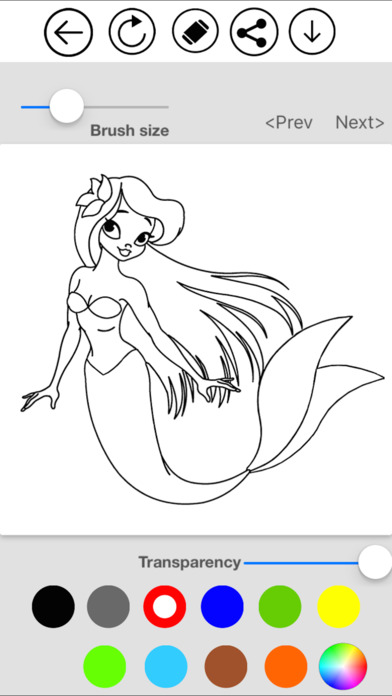 Mermaid Coloring screenshot 4
