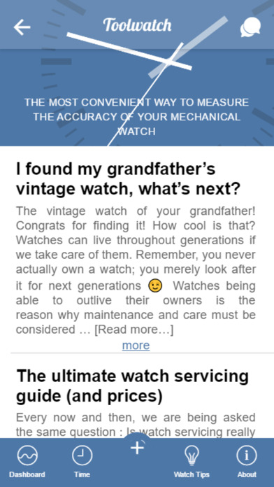 Toolwatch - Watch accuracy app screenshot 4