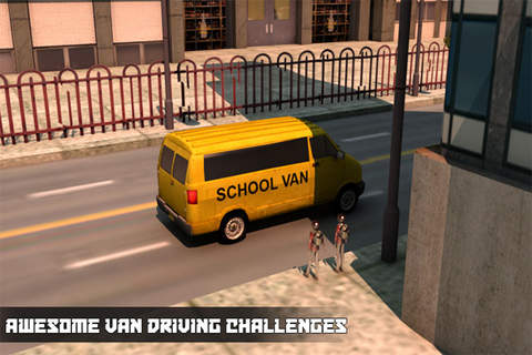 School Van Driver Simulator screenshot 3