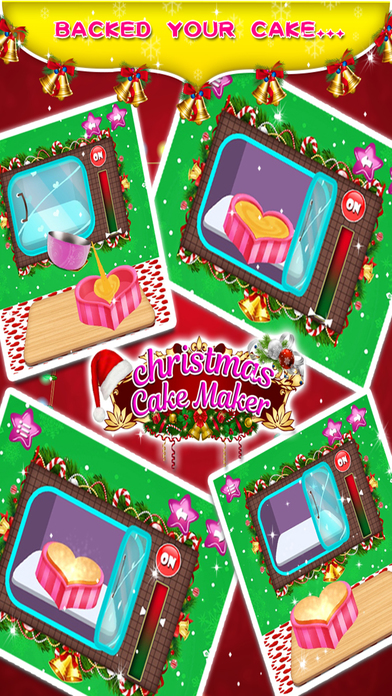 Christmas Birthday Cake Maker - Kids game for free screenshot 3