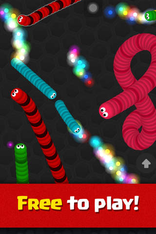 Crazy Worms.Io - Color Slither Eat Or Die Armageddon Blitz screenshot 4