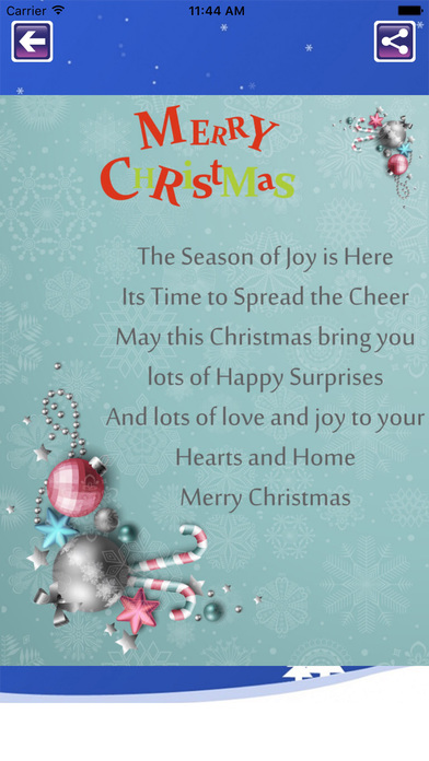 Christmas Greeting Cards and Wishes screenshot 3