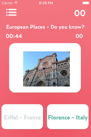 European Places Quiz Game screenshot 2