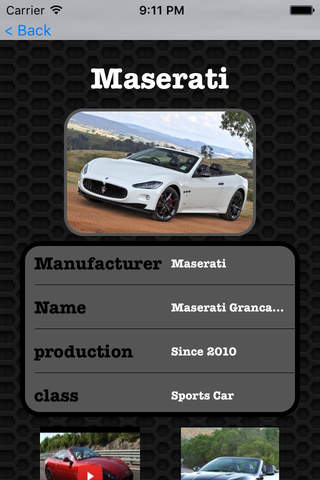 Maserati Gran Cabrio Premium Photos and Videos screenshot 2