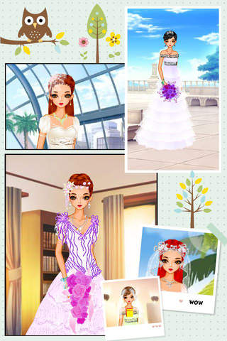 如果我是新娘 - 女生游戏，时装搭配，明星养成 screenshot 4