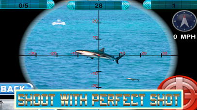 Great White Shark Spear fishing Hunt Evolution Pro screenshot 2