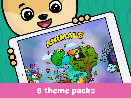 Baby jigsaw puzzles for kids - coloring games freescreeshot 4