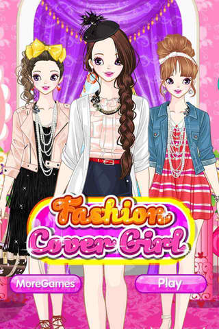 Fashion Cover Girl - Super Star Princess Sexy Dress Up Salon, Girl Games screenshot 3