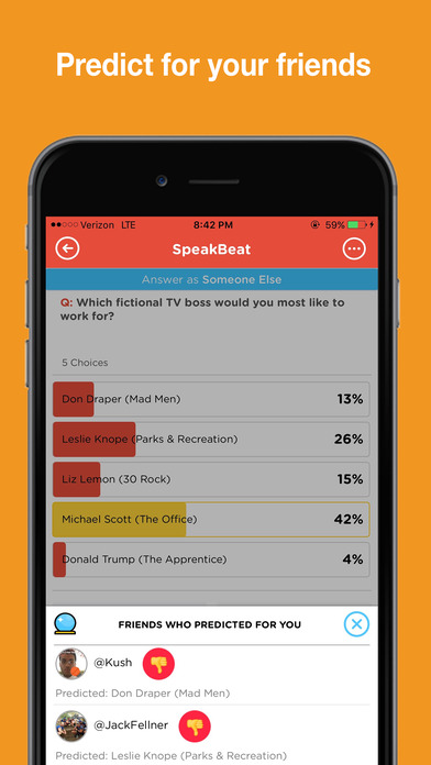 SpeakBeat - Have fun with your opinions! screenshot 2