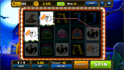 Halloween Sound Shelf Casino: Free Slots of U.S screenshot 4