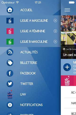 Ligue Nationale de Volley screenshot 2