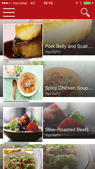 TopChefTV Cooking Recipes in Videos and TV screenshot 3