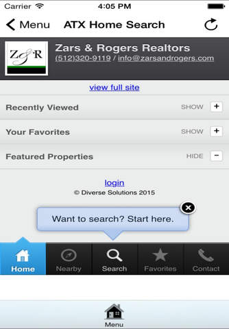 Zars and Rogers REALTORS San Antonio screenshot 2