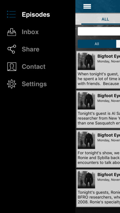 Bigfoot Eyewitness Radio screenshot 3
