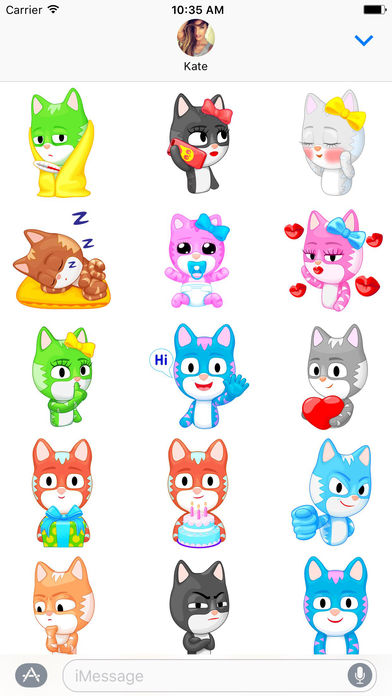 Skilled Kitty Paws - Cats Stickers screenshot 3