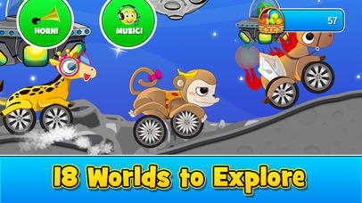 Animal Cars Kids Racing Game screenshot 3
