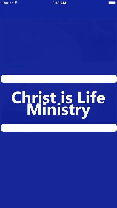Christ is Life Ministry screenshot 4