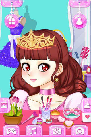 Princess Royal Makeup - Sweet Coco Beauty's Magical Closet, Girl Free Games screenshot 2
