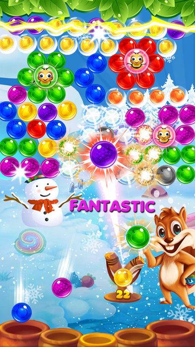 Santa Bubble: Frozen Shooter Pop screenshot 2