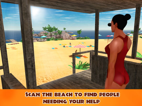 Beach Lifeguard Emergency Rescue 3D Full screenshot 7