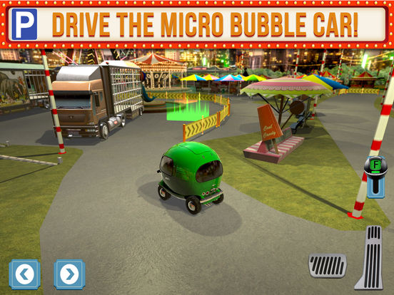 Screenshots of Amusement Park Fair Ground Circus Trucker Parking Simulator for iPad