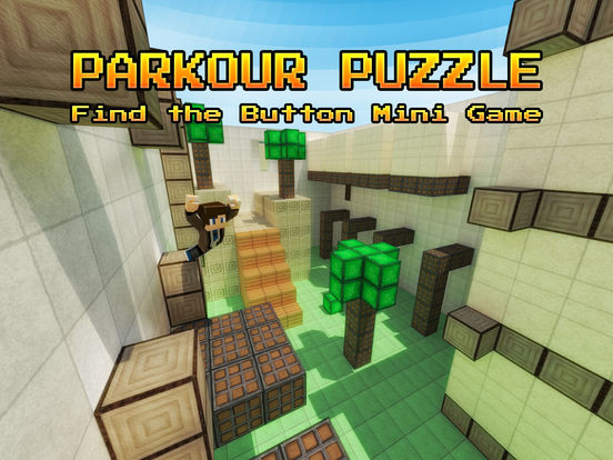 Parkour Puzzle – Find The Button FreeRunner Craft на iPad