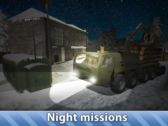 Скачать игру Winter Logging Truck Simulator 3D Full